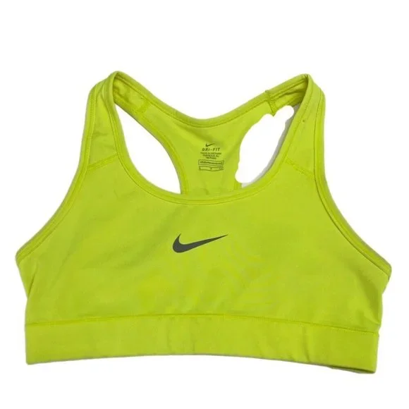 Nike Dri-Fit Medium Support Non Padded Sports Bra SIZE SMALL - Picture 1 of 3